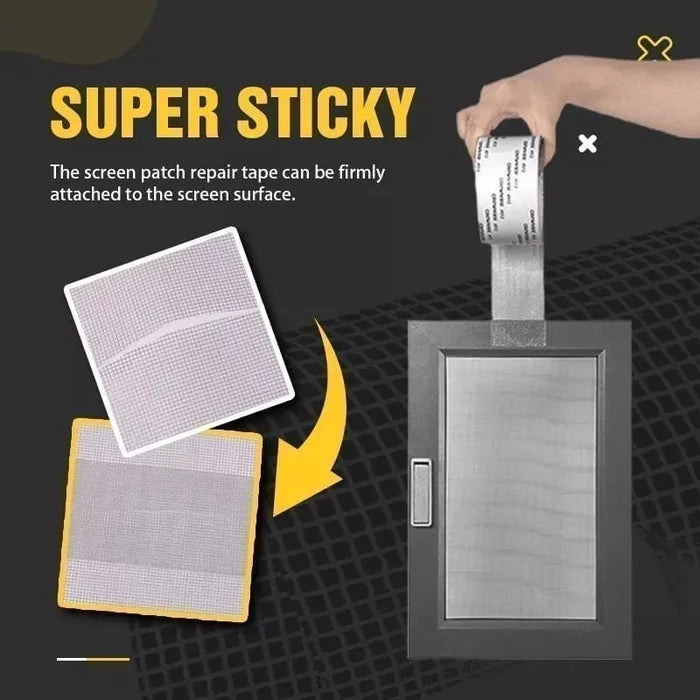 Window Net Screen Repair Roll- Fix broken Mesh Windows