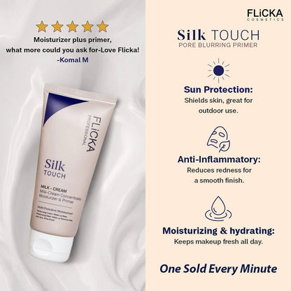 Flicka Silk Touch 3 in 1 Moisturizer and Primer