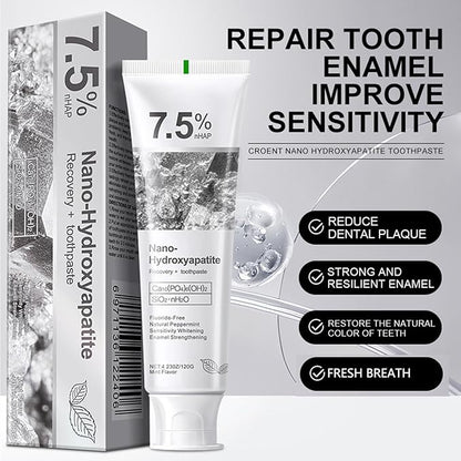 7.5% Nano Hydroxyapatite Toothpaste ( Buy 1 Get 1 Free )