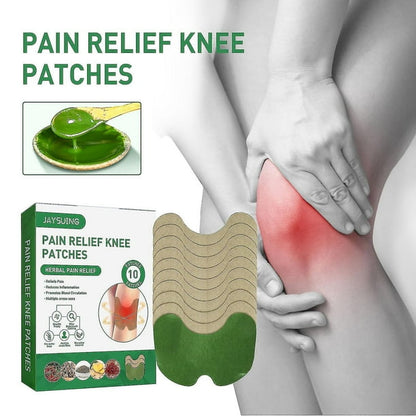 Herbal Knee Pain Relief Patches - 100% Results, Money Back Guarantee