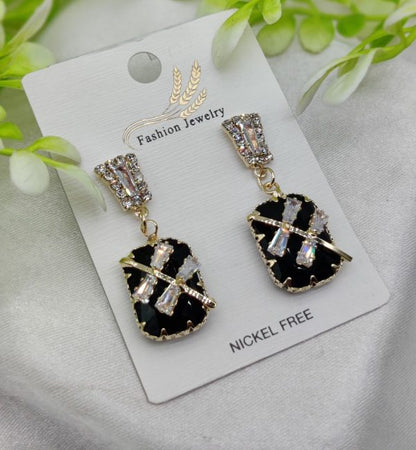 Imported Elegant Crystal Earrings
