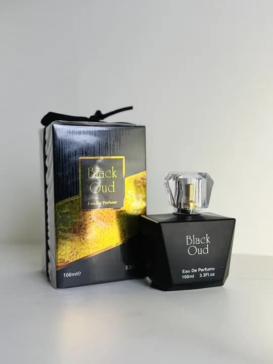 Black Oud Perfume - Eau De Parfum - Unisex Fragrance - 100ml - Long-Lasting (6-7 Hours)