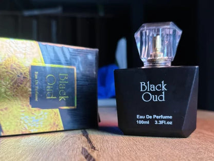 Black Oud Perfume - Eau De Parfum - Unisex Fragrance - 100ml - Long-Lasting (6-7 Hours)