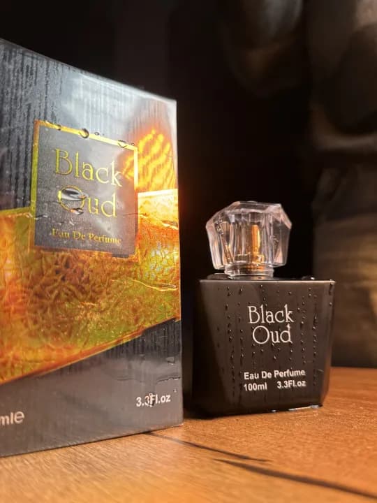 Black Oud Perfume - Eau De Parfum - Unisex Fragrance - 100ml - Long-Lasting (6-7 Hours)