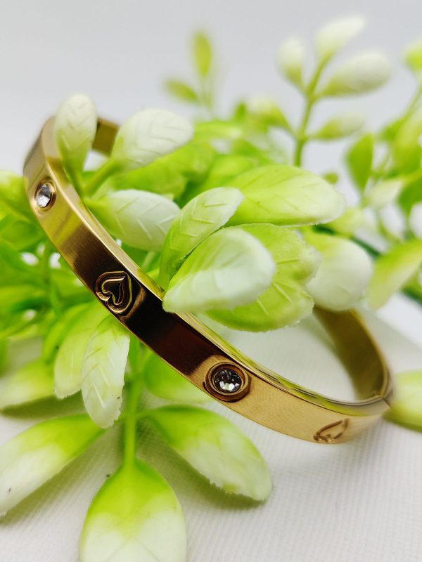 Adjustable Cartier Heart Charm Bracelet – Imported Luxury Bracelet | Best Quality Artificial Bracelet For Girls & Women